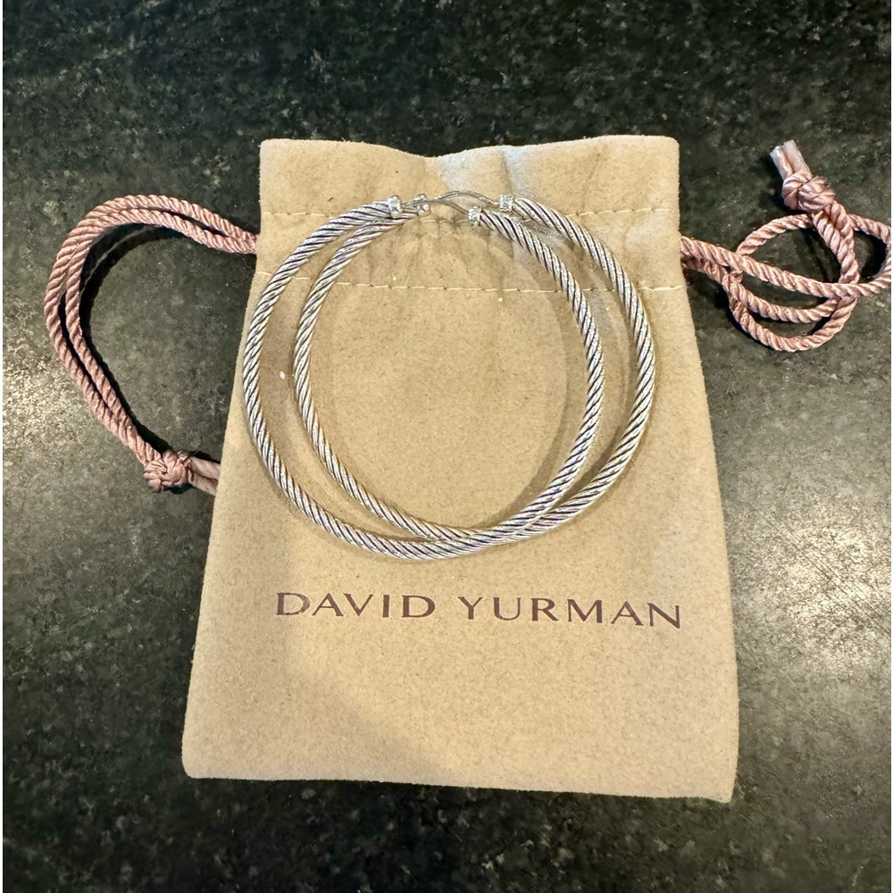 David Yurman Sterling Silver earrings